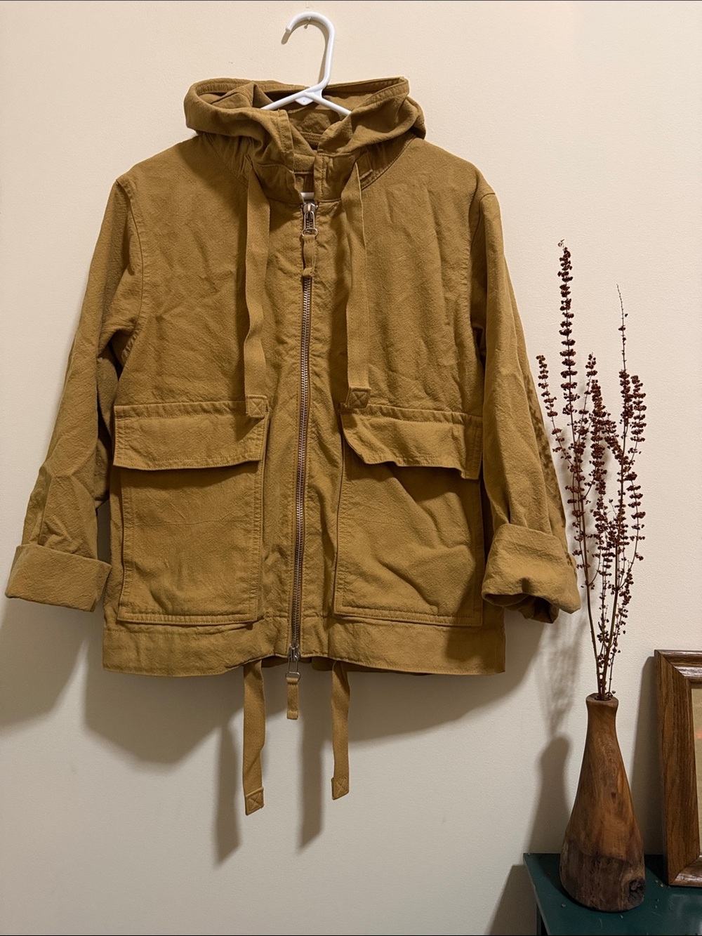 Everlane Hooded Canvas Jacket